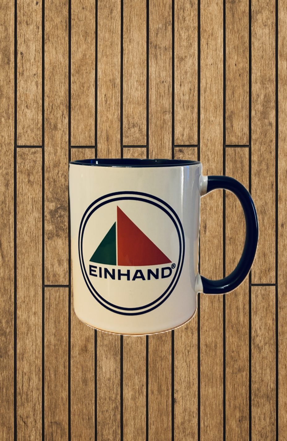 EINHAND Tasse Hamburg – rechts auf Planke
