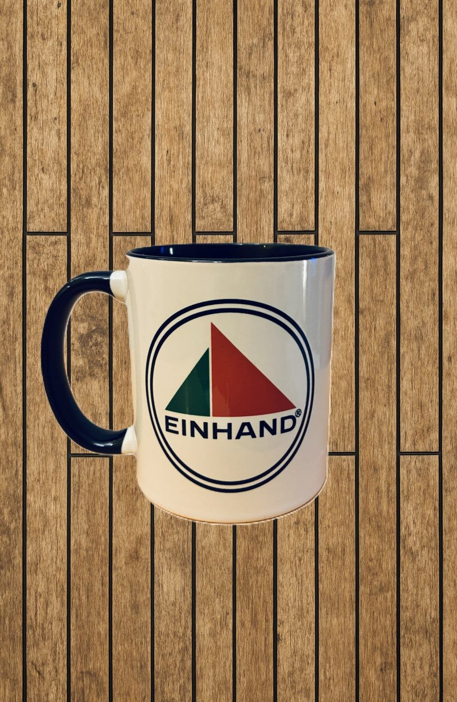 EINHAND Tasse Hamburg – links auf Planke