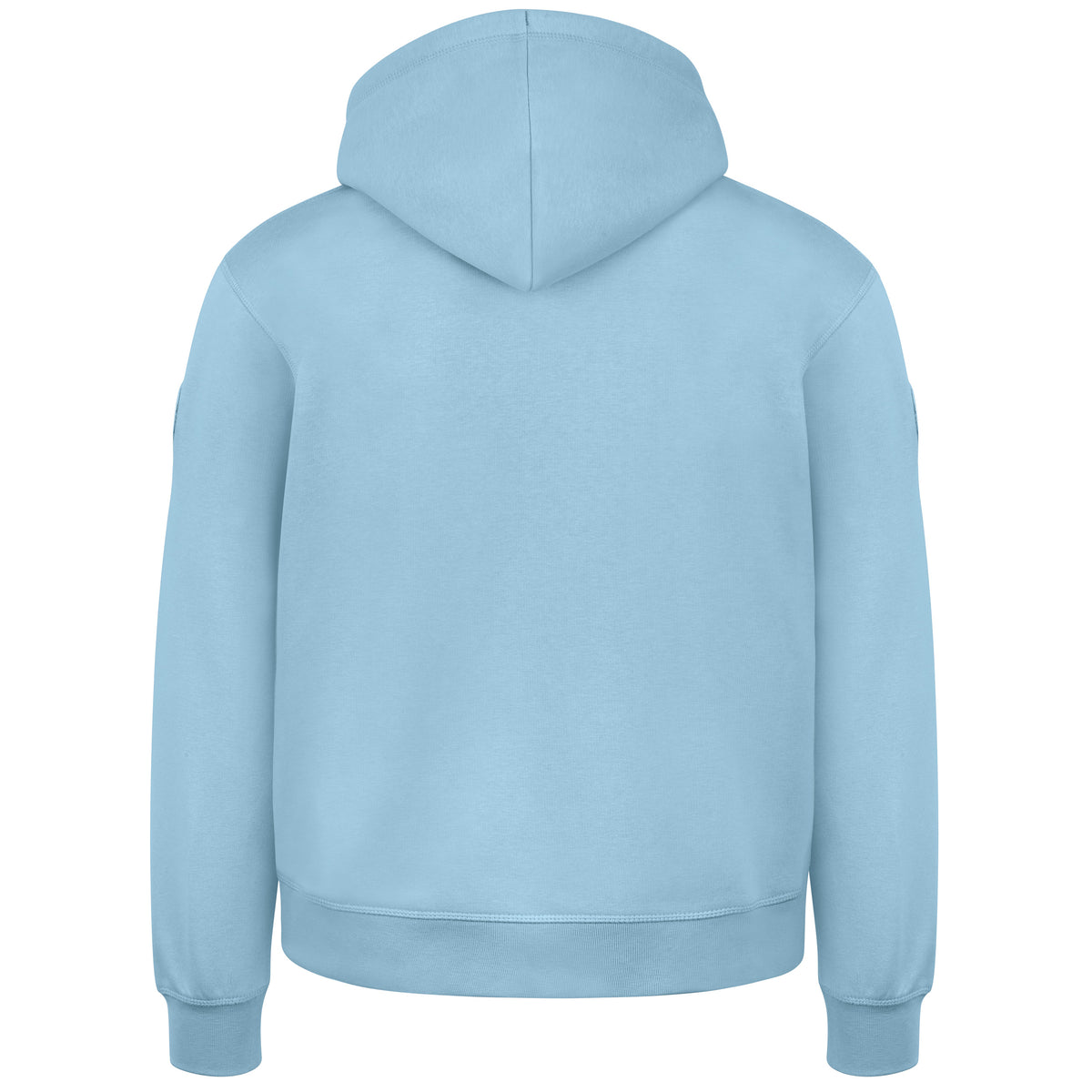 EINHAND Hoodie Burgtiefe Herren Himmelblau – Rückansicht