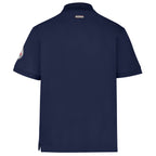 EINHAND Poloshirt Herren Laboe Marineblau – Rückansicht