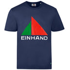 EINHAND T-Shirt Heiligenhafen Herren Marineblau – Vorderansicht